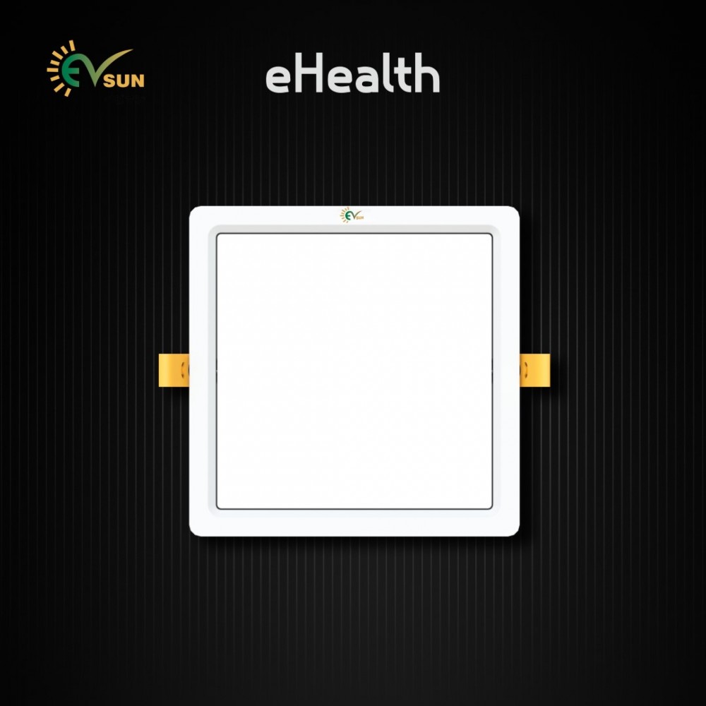 EV Sun eHealth Recessed Downlight (Square)